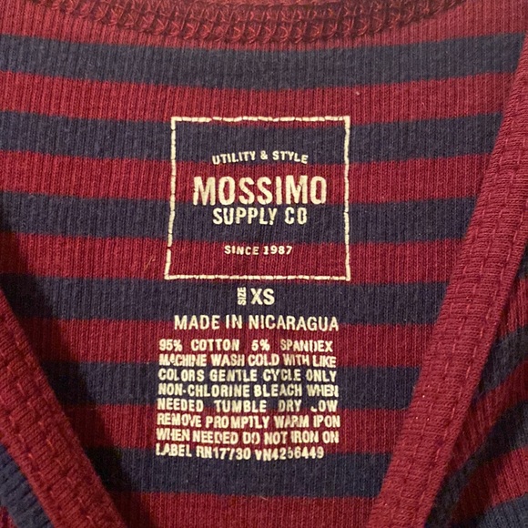 Navy and Red Striped Tank! **Bundle 3/$20** - Picture 4 of 6